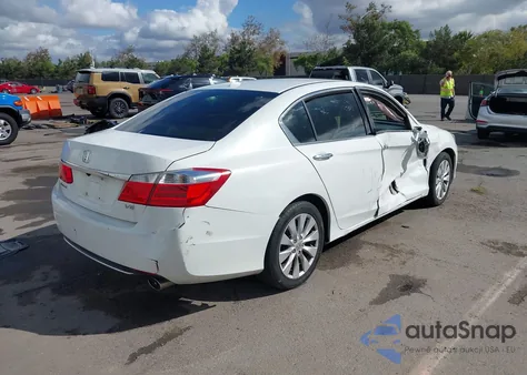 2015 Honda Accord Ex-L V-6 из США, поврежденный, VIN 1HGCR3F84FA011489